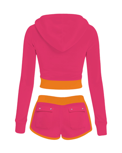 (PRE-ORDER) Sunrise Blvd Track Set | Y2K Velour 2-Piece