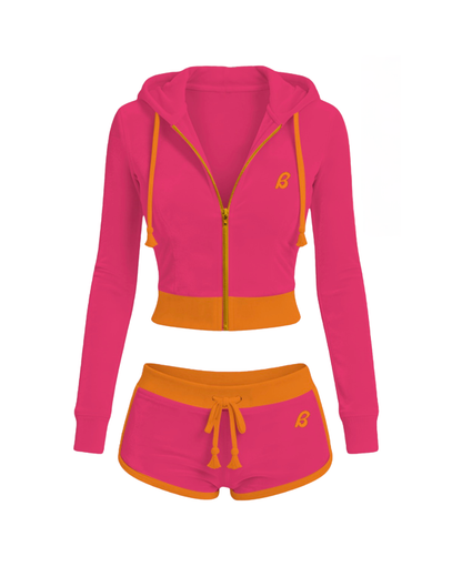 (PRE-ORDER) Sunrise Blvd Track Set | Y2K Velour 2-Piece