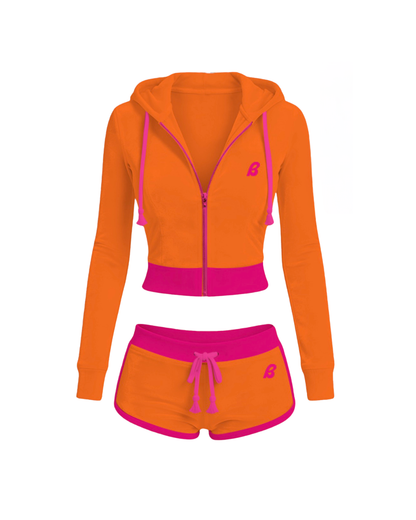 (PRE-ORDER) Sunrise Blvd Track Set | Y2K Velour 2-Piece