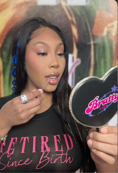 BRATTY BEDAZZLED MIRROR