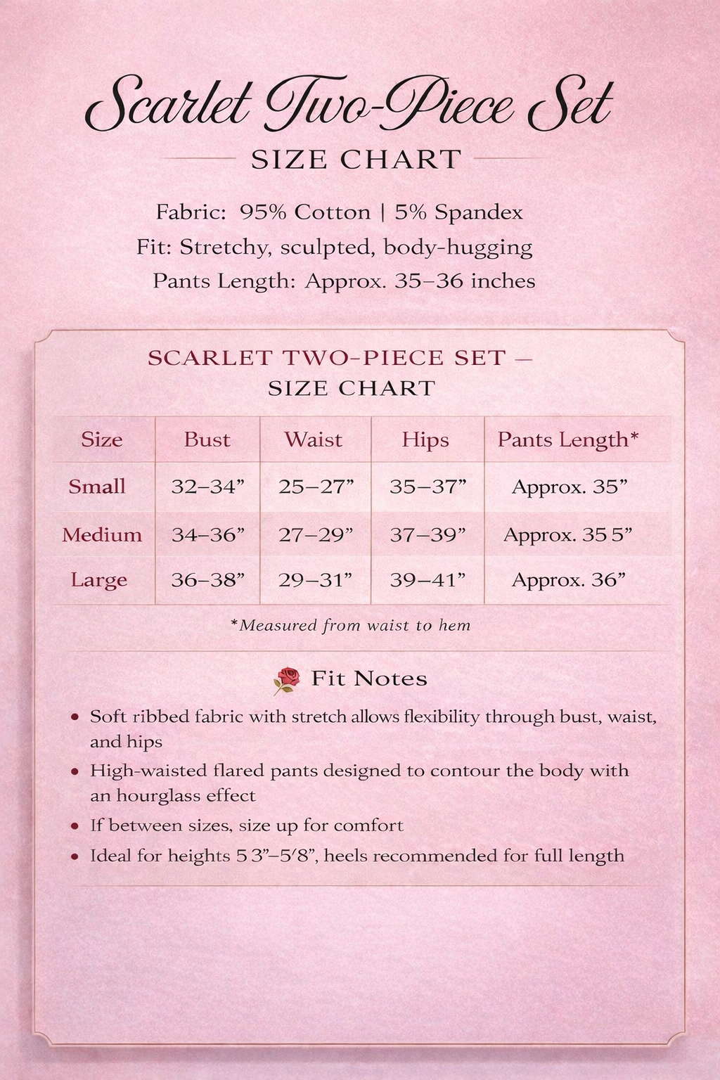 Scarlet Two-Piece Set