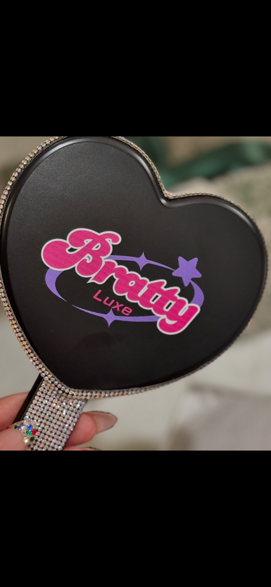 BRATTY BEDAZZLED MIRROR