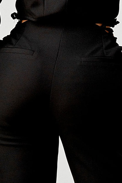 ATHINA BUSINESS CASUAL BLAZER AND PANTS SET - Bratty Luxe