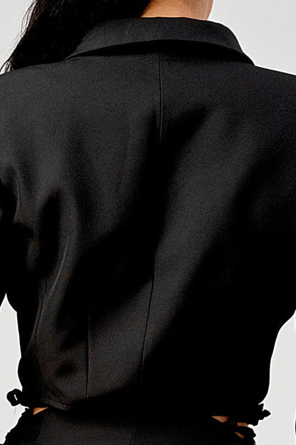 ATHINA BUSINESS CASUAL BLAZER AND PANTS SET - Bratty Luxe