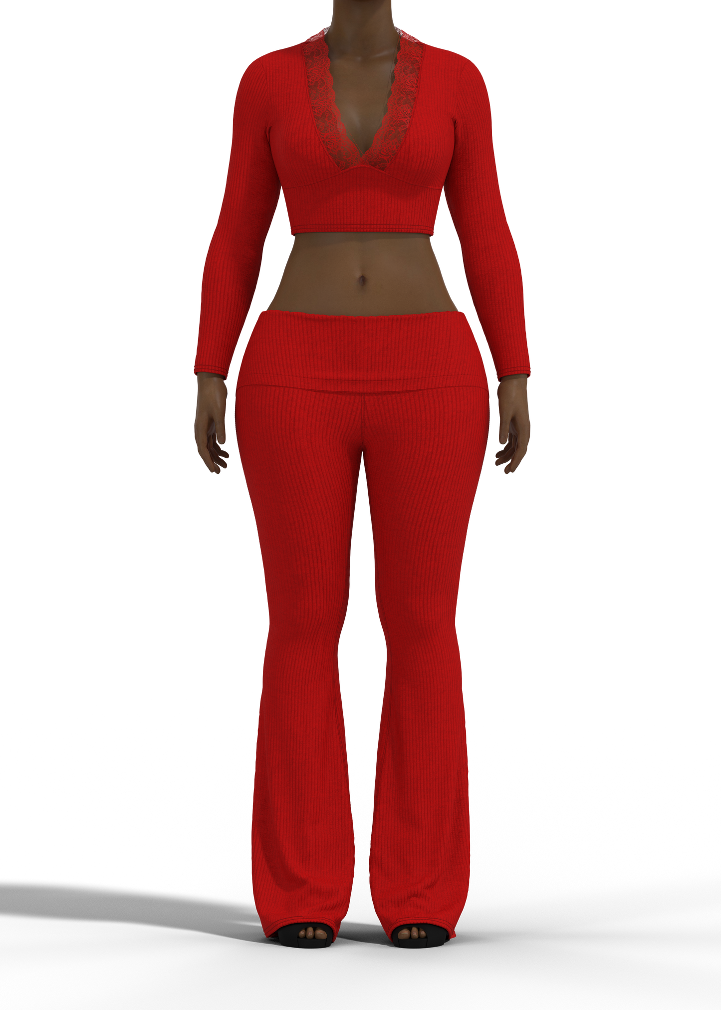 Scarlet Two-Piece Set