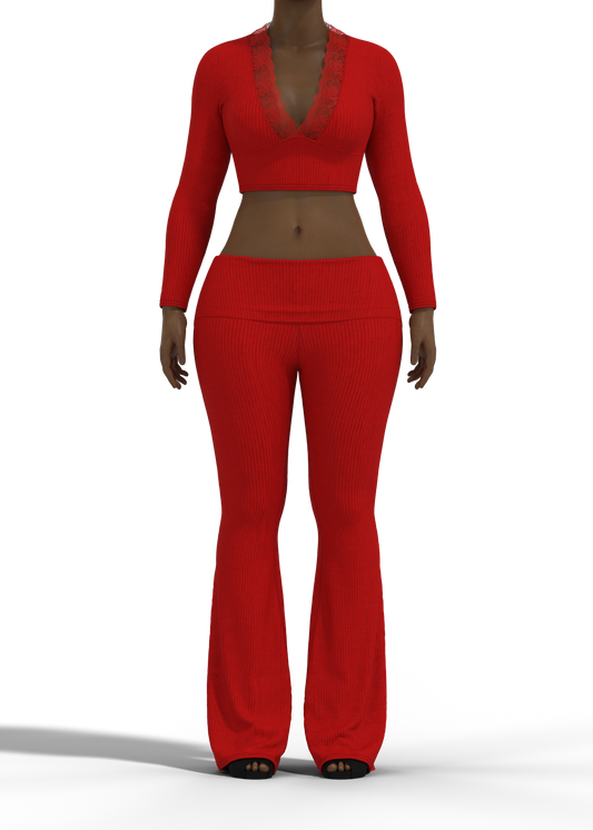 Scarlet Two-Piece Set