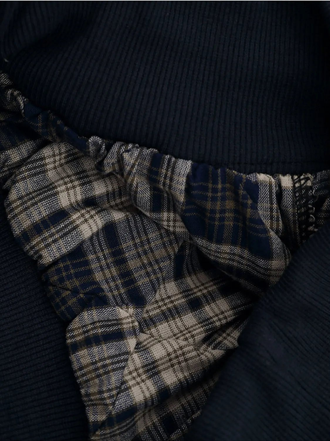 Drawstring Plaid Skort - Bratty Luxe