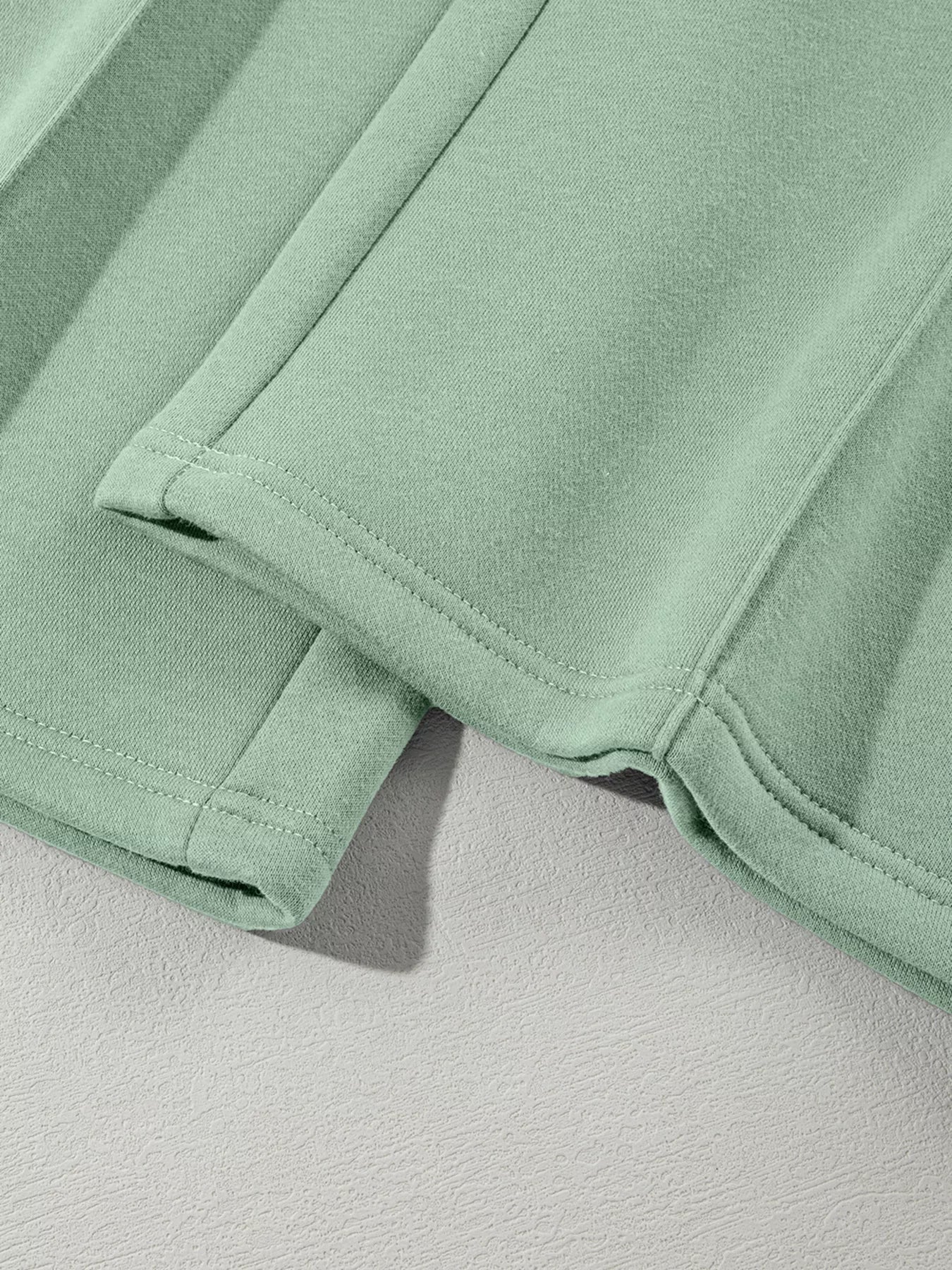 Drop Shoulder Zip Up Jacket and Drawstring Pants Active 2pcs Set - Bratty Luxe