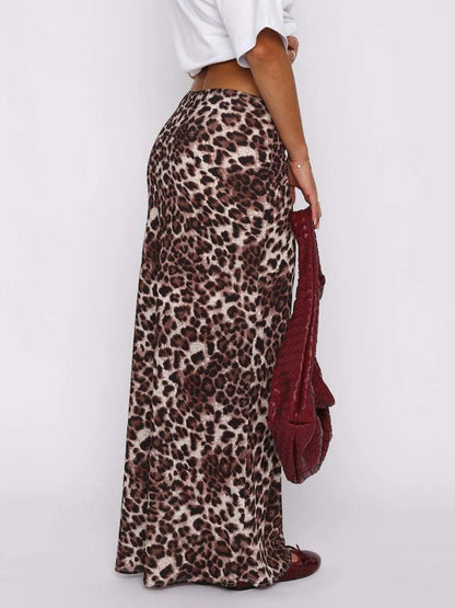 Leopard Maxi Skirt - Bratty Luxe
