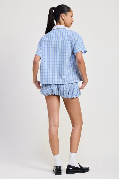 MIX MEDIA OVERSIZED SHIRT - Bratty Luxe