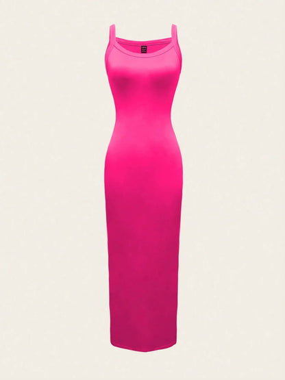 Scoop Neck Maxi Cami Dress - Bratty Luxe