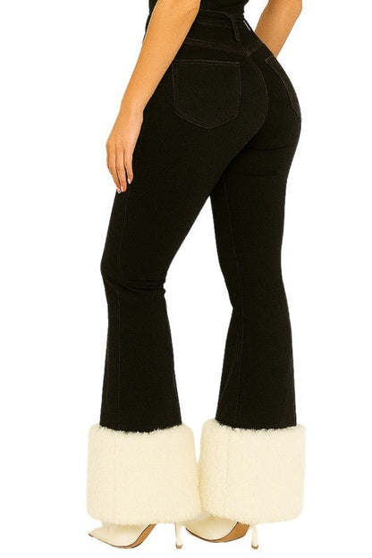 Sherpa Boot Cut Jean - Bratty Luxe