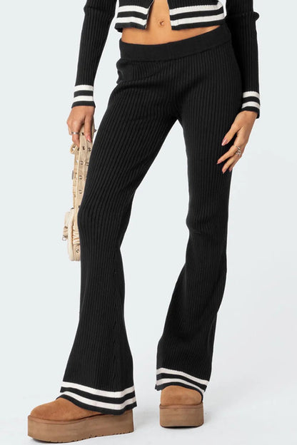 Zip Up Long Sleeve Top and Pants Set - Bratty Luxe